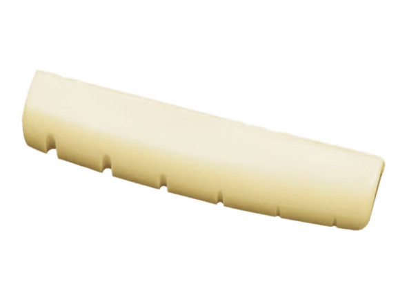 Yellow Parts Pestana de plástico para guitarra acústica /1-3/4x - 5/16 “x9/32”- Efeito marfim Yellow Parts Pestana de plástico para guitarra acústica /1-3/4x - 5/16 “x9/32”- Efeito marfim